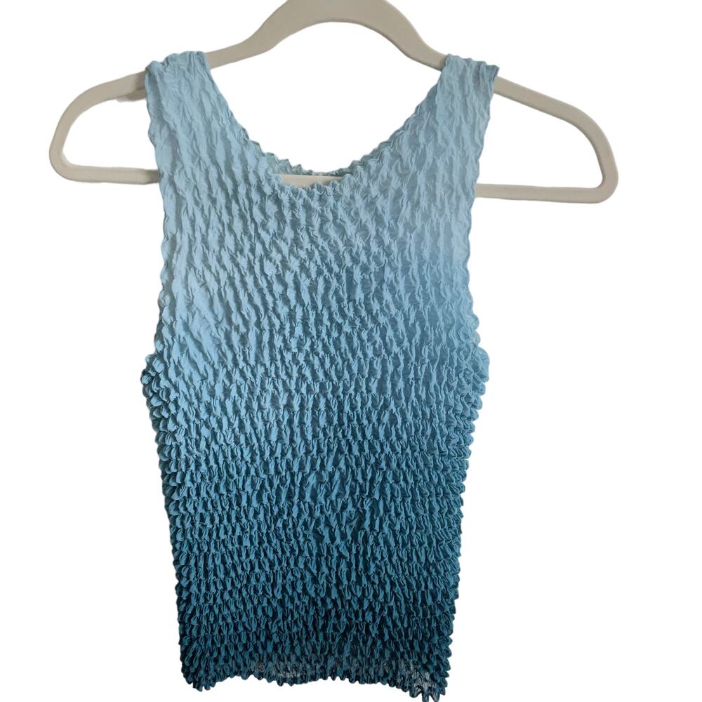 Blue Ombre Popcorn top